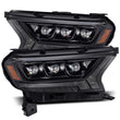 Load image into Gallery viewer, AlphaRex 19-21 Ford Ranger NOVA LED Proj Headlight Plnk Style Alpha Blk w/Activ Light/Seq Signal/DRL - Main Product View