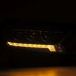 Load image into Gallery viewer, AlphaRex 19-21 Ford Ranger NOVA LED Proj Headlight Plnk Style Alpha Blk w/Activ Light/Seq Signal/DRL - Side View