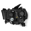 Load image into Gallery viewer, AlphaRex 19-21 Ram 2500 LUXX LED Proj Headlights Plank Style Black w/Activ Light/Seq Signal/DRL - Back View