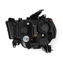 Load image into Gallery viewer, AlphaRex 19-21 Ram 2500 NOVA LED Proj Headlights Plank Style Alpha Blk w/Activ Light/Seq Signal/DRL - Back View