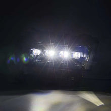 Load image into Gallery viewer, AlphaRex 19-21 Ram 2500 NOVA LED Proj Headlights Plank Style Alpha Blk w/Activ Light/Seq Signal/DRL - Installation View