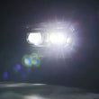Load image into Gallery viewer, AlphaRex 19-22 Dodge Ram 1500 LUXX LED Proj Headlights Black w/Seq Activation Light/Seq Signal/DRL - Back View