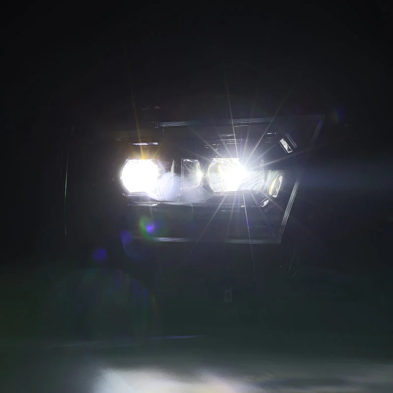 AlphaRex 19-22 Ram 1500 LUXX LED Projector Headlights Alpha Black - Additional View 6
