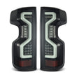 Load image into Gallery viewer, AlphaRex 19-23 Chevrolet Silverado 1500/2500HD/3500HD PRO-Series LED Tail Lights Jet Black - Main Product View
