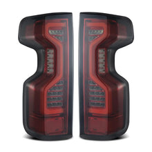 Load image into Gallery viewer, AlphaRex 19-23 Chevrolet Silverado 1500/2500HD/3500HD PRO-Series LED Tail Lights Red Smoke - Main Product View
