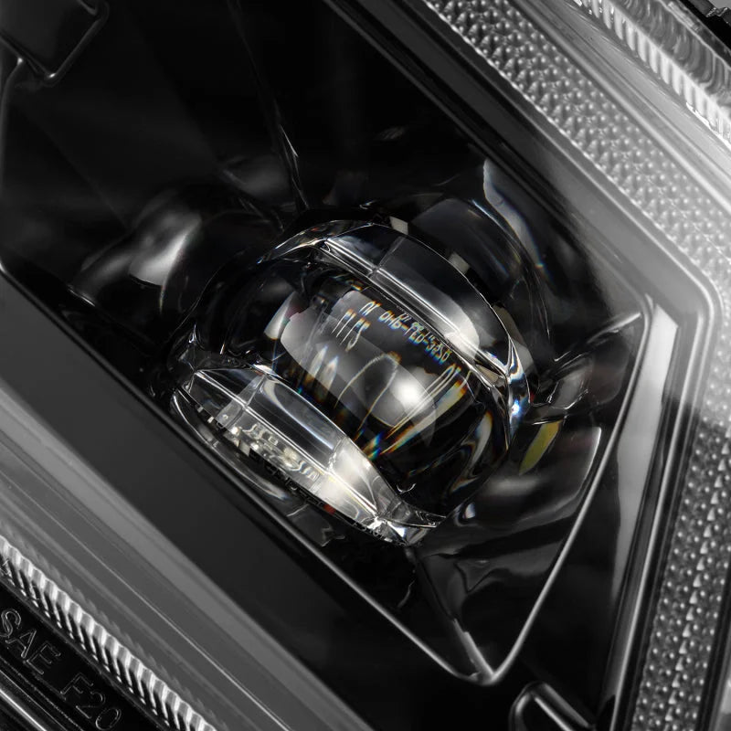 AlphaRex 19-23 Chevrolet Silverado 2500/3500HD DoubleTap Dual Color LED Projector Fog Lights - Additional View 7