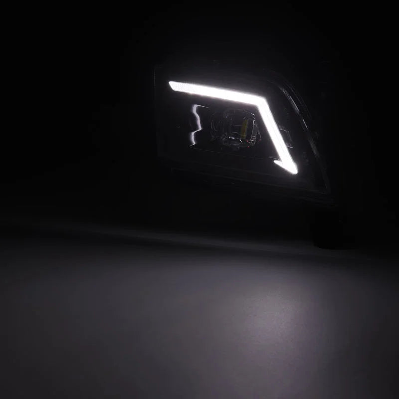 AlphaRex 19-23 Chevrolet Silverado 2500/3500HD DoubleTap Dual Color LED Projector Fog Lights - Additional View 9