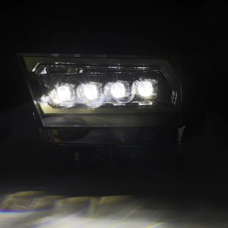 AlphaRex 19-23 Dodge Ram 1500 (No Clsc/Ltd/TRX) NOVA-Series LED Proj HL Alpha-Black (Converter Req.) - Additional View 5