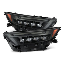 Load image into Gallery viewer, AlphaRex 19-23 Toyota RAV4 (High Trim) NOVA LED Projector Headlights Alpha-Black - Main Product View