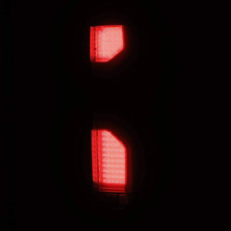 AlphaRex 19-24 Chevy Silverado 1500 / 20-24 2500HD/3500HD LUXX-Series LED Tail Lights Alpha Black - Additional View 7