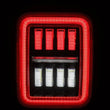 Load image into Gallery viewer, AlphaRex 19-24 Jeep Gladiator JT Nova-Series Prismatic LED Tail Lights - Black-Red - Additional View 5