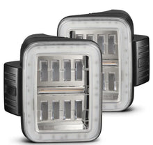 Load image into Gallery viewer, AlphaRex 19-24 Jeep Gladiator JT Nova-Series Prismatic LED Tail Lights - Chrome - Main Product View