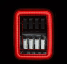 Load image into Gallery viewer, AlphaRex 19-24 Jeep Gladiator JT Nova-Series Prismatic LED Tail Lights - Chrome - Back View