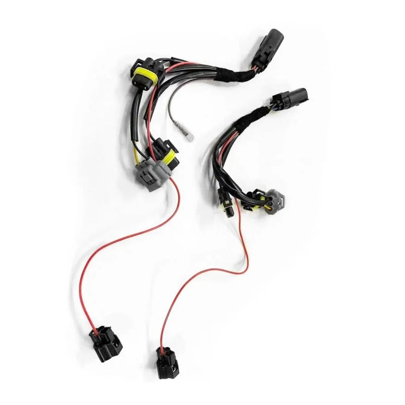 AlphaRex 20-21 Toyota Tacoma Stock LED Headlights to AlphaRex NOVA-Series Proj Headlights Converter - Side View