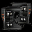 Load image into Gallery viewer, AlphaRex 20-22 Ford F-250/350/450 SD NOVA-Series LED Proj Headlights Alpha-Bk w/Acv Light SS &amp; SBDRL - Main Product View