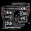 Load image into Gallery viewer, AlphaRex 20-22 Ford F-250/350/450 SD NOVA-Series LED Proj Headlights Bk w/Actv Light SeqSig &amp; SBDRL - Main Product View