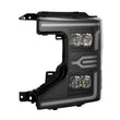 Load image into Gallery viewer, AlphaRex 20-22 Ford F-250/350/450 SD NOVA-Series LED Proj Headlights Bk w/Actv Light SeqSig &amp; SBDRL - Side View