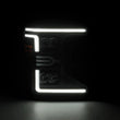 Load image into Gallery viewer, AlphaRex 20-22 Ford F-250/350/450 SD NOVA-Series LED Proj Headlights Bk w/Actv Light SeqSig &amp; SBDRL - Back View
