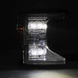 Load image into Gallery viewer, AlphaRex 20-22 Ford F-250/350/450/550 SD NOVA-Series LED Proj Headlights Chrome w/SS &amp; SBDRL - Installation View