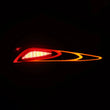 Load image into Gallery viewer, AlphaRex 20-24 Toyota Supra LUXX-Series FT-1 Style LED Tail Lights Red - Installation View