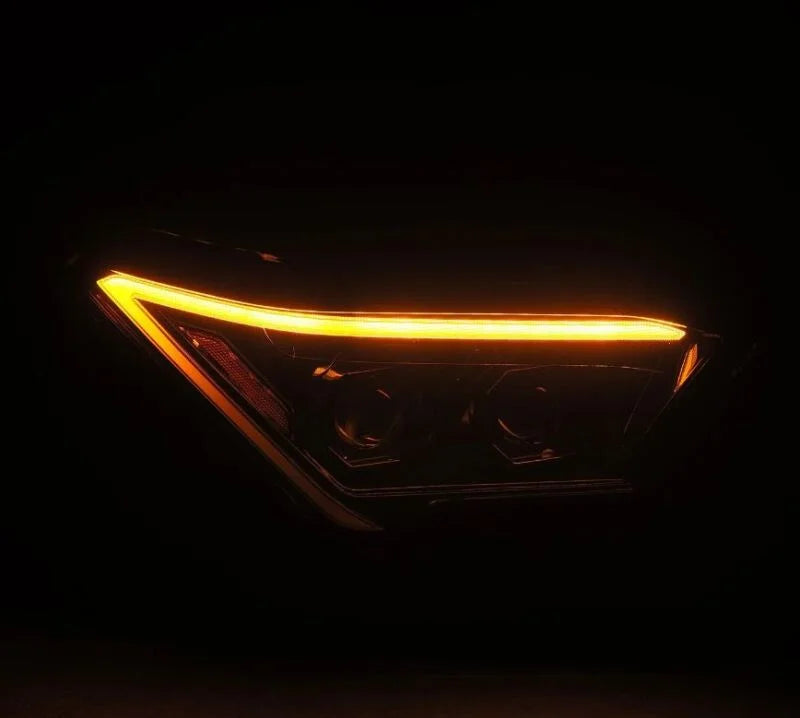 AlphaRex 2024 Toyota Tacoma LUXX-Series Projector Headlights - Back View