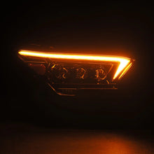 Load image into Gallery viewer, AlphaRex 2024+ Toyota Tacoma NOVA-Series LED Proj Headlights Alpha-Blk w/Actv Light &amp; Seq. Sig + DRL - Main Product View