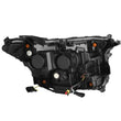 Load image into Gallery viewer, AlphaRex 2024 Toyota Tacoma NOVA-Series Projector Headlights (Pair) - Alpha-Black w/Activation Light - Back View
