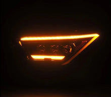 Load image into Gallery viewer, AlphaRex 2024 Toyota Tacoma NOVA-Series Projector Headlights (Pair) - Alpha-Black w/Activation Light - Installation View