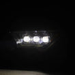 Load image into Gallery viewer, AlphaRex 2024 Toyota Tacoma NOVA-Series Projector Headlights (Pair) - Black w/Activation Light - Back View