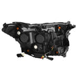 Load image into Gallery viewer, AlphaRex 2024 Toyota Tacoma NOVA-Series Projector Headlights (Pair) - Black w/Activation Light - Installation View