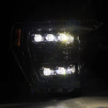 Load image into Gallery viewer, AlphaRex 21-22 Ford F-150 NOVA LED Proj Headlights Plank Style Alpha Blk w/Activ Light/Seq Signal - Additional View 5