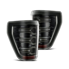 Load image into Gallery viewer, AlphaRex 21-22 Ford F150 LUXX LED Projector Tail Lights - Alpha-Black - Main Product View