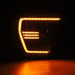 Load image into Gallery viewer, AlphaRex 21-22 Ford F150 PRO-Series Projector headlights Alpha-Black w/Activ Light/Seq Signal - Back View