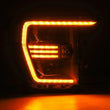 Load image into Gallery viewer, AlphaRex 21-22 Ford F150 PRO-Series Projector headlights Black w/Activ Light/Seq Signal - Back View