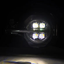 Load image into Gallery viewer, AlphaRex 21-23 Ford Bronco NOVA LED Proj Headlights Alpha-Black w/Activ Light/Seq Signal/DRL - Back View