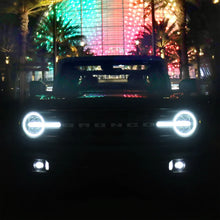 Load image into Gallery viewer, AlphaRex 21-23 Ford Bronco NOVA LED Projector Headlights Black - Additional View 9