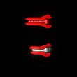 Load image into Gallery viewer, AlphaRex 21-23 Ford F-150 LUXX LED Taillights - Alpha-Black w/ BLIS - Main Product View