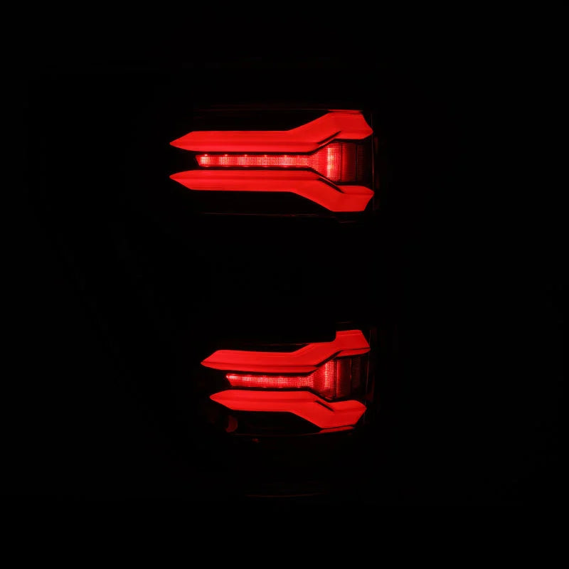 AlphaRex 21-23 Ford F-150 LUXX LED Taillights - Alpha-Black w/ BLIS - Additional View 5