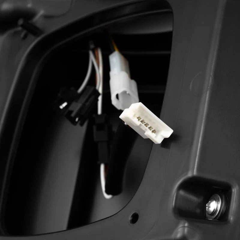 AlphaRex 21-23 Ford F-150 LUXX LED Taillights - Alpha-Black w/ BLIS - Additional View 6