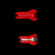 Load image into Gallery viewer, AlphaRex 21-23 Ford F-150 LUXX LED Taillights - Black Red w/ BLIS - Back View