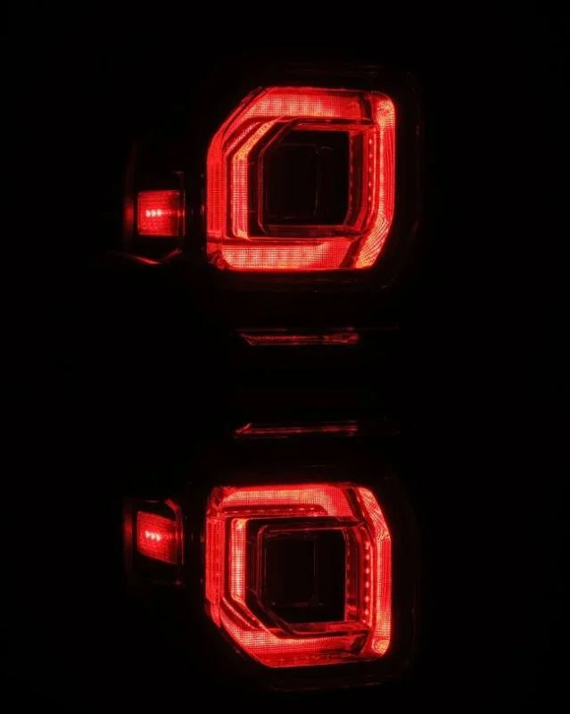 AlphaRex 21-24 Ford Bronco (Excl. Raptor) Nova-Series LED Tail Lights - Black - Installation View