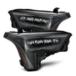 Load image into Gallery viewer, AlphaRex 22-23 Toyota Tundra NOVA-Series Headlights Alpha-Blk w/White DRL - Req 810029 OR 810030 - Main Product View