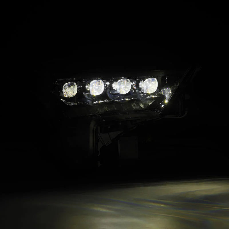AlphaRex 22-23 Toyota Tundra NOVA-Series Headlights Alpha-Blk w/White DRL - Req 810029 OR 810030 - Additional View 6