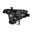 Load image into Gallery viewer, AlphaRex 22-23 Toyota Tundra NOVA-Series Headlights Black w/Amber DRL - Req 810029 OR 810030 - Installation View