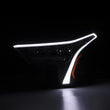 Load image into Gallery viewer, AlphaRex 22-23 Toyota Tundra NOVA-Series Headlights Black w/Amber DRL - Req 810029 OR 810030 - Additional View 5