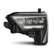 Load image into Gallery viewer, AlphaRex 22-23 Toyota Tundra NOVA-Series Headlights Black w/White DRL - Req 810029 OR 810030 - Additional View 6