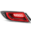 Load image into Gallery viewer, AlphaRex 22-24 Toyota GR86 LUXX LED Taillights Alpha-Black - Back View