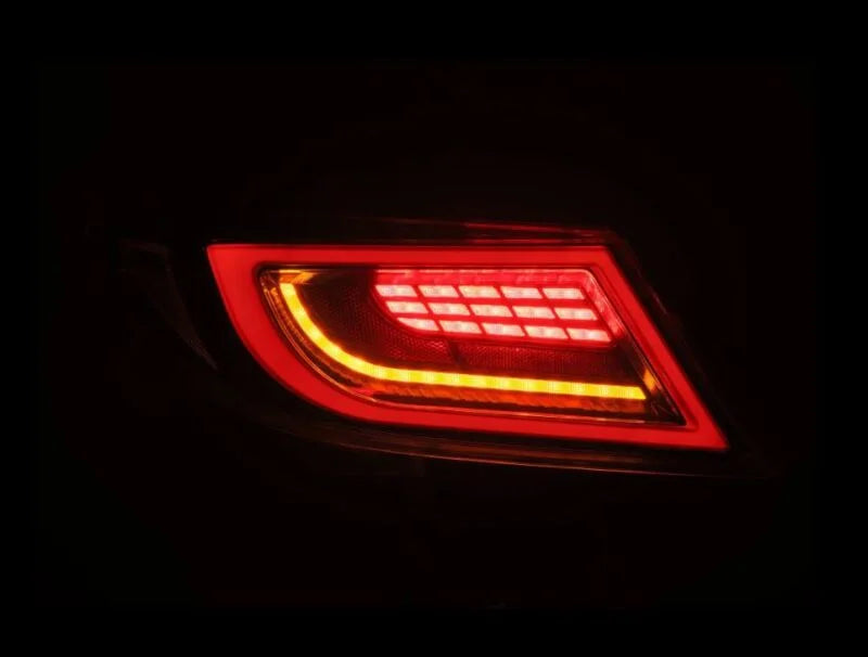 AlphaRex 22-24 Toyota GR86 LUXX LED Taillights Alpha-Black - Additional View 6