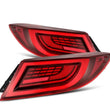 Load image into Gallery viewer, AlphaRex 22-24 Toyota GR86 LUXX LED Taillights Vivid Red - Main Product View