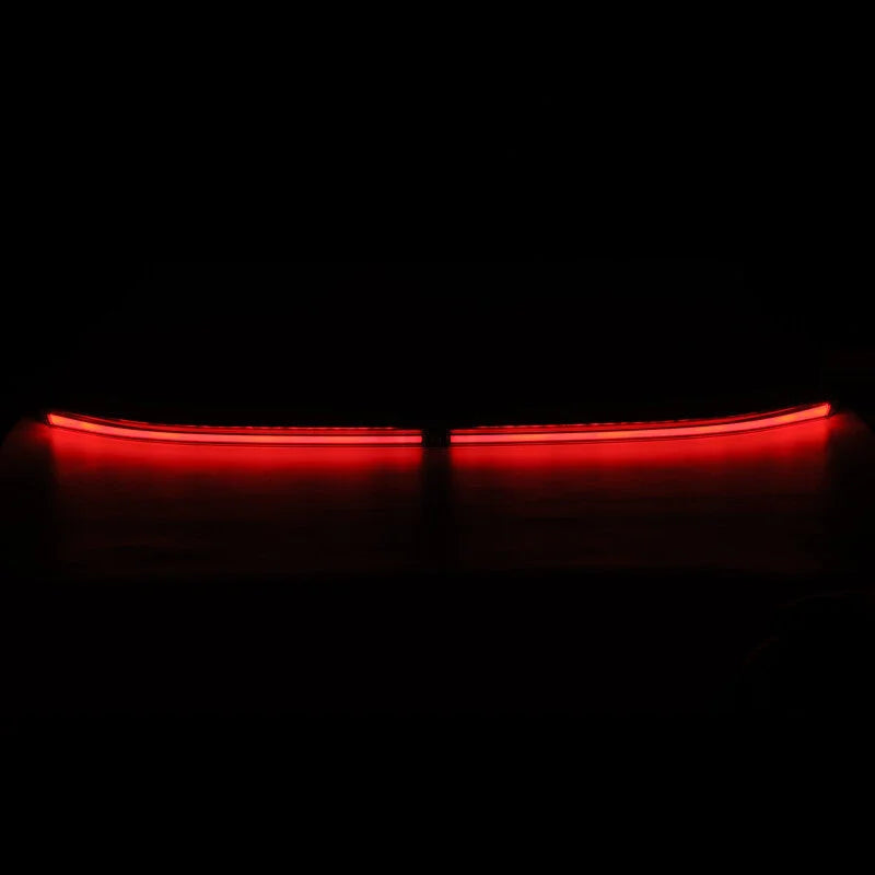 AlphaRex 22-24 Toyota GR86 LUXX LED Trunk Center Light Smoked - Back View